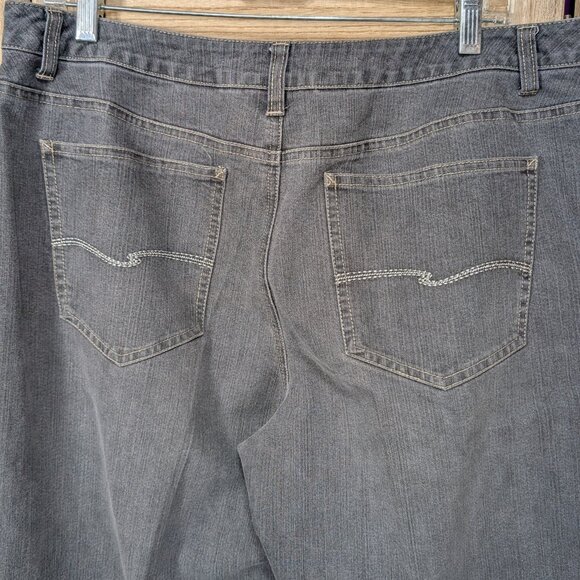 Talbots Petite Stretch Gray Denim Jeans Size 14 - Picture 9 of 11